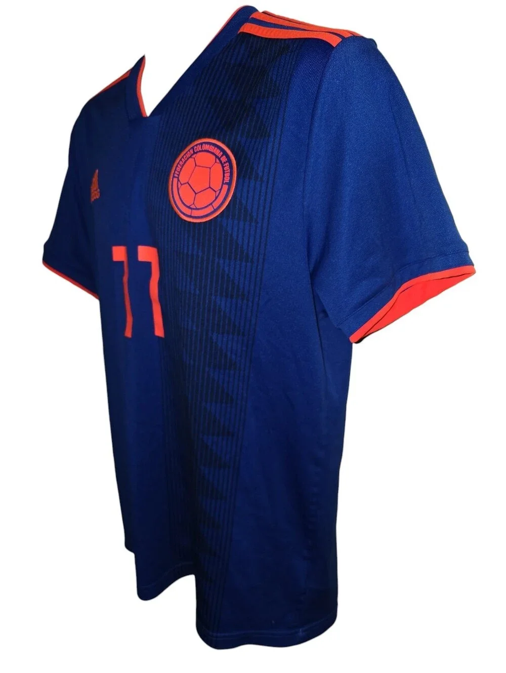 Adidas COLOMBIA Soccer Jersey #11 Cuadardo Adult Large